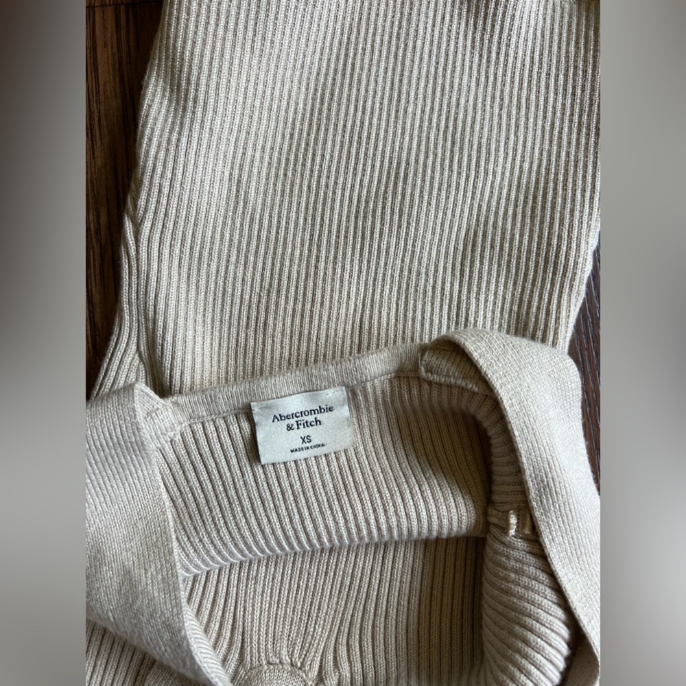 Abercrombie & Fitch Tan Bodysuit size XS - Picture 3 of 5